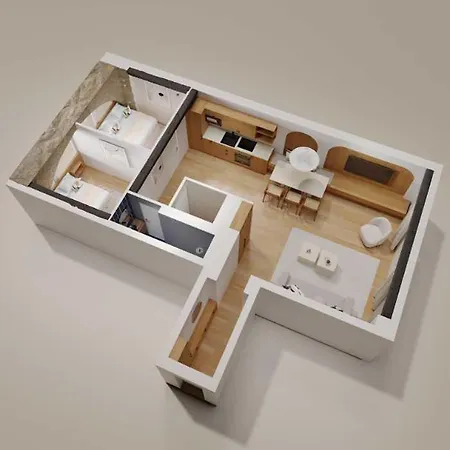 Appartement Refurbished - 2br 6p - Chatelet Parijs